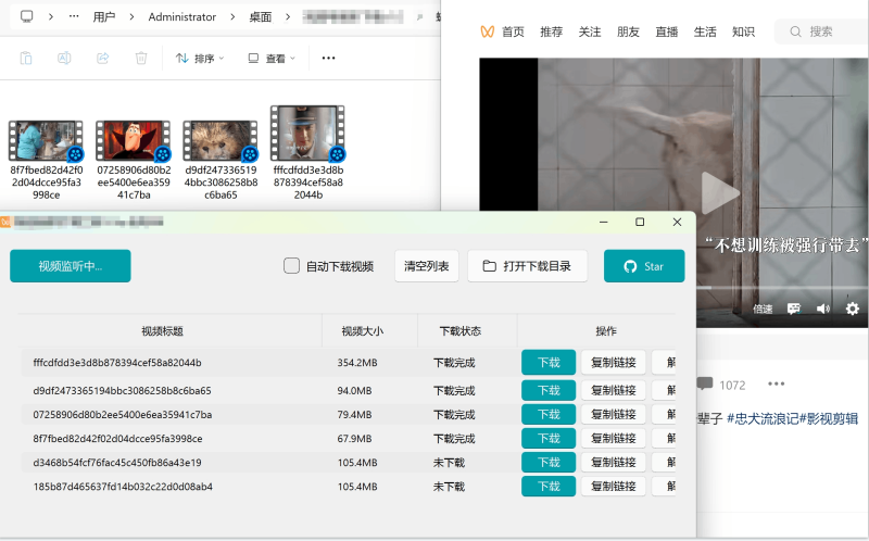 视频号去水印，解析下载，支持下载视频号视频