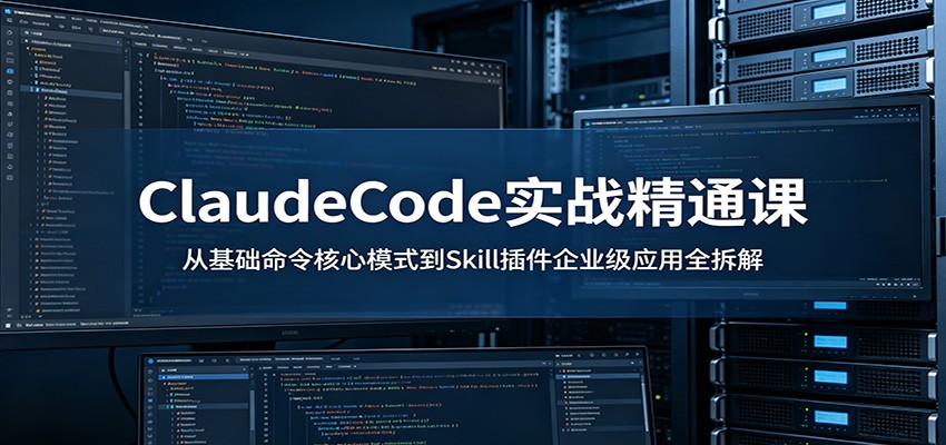 ClaudeCode实战精通课：从基础命令核心模式到Skill插件企业级应用全拆解-一鸣资源网