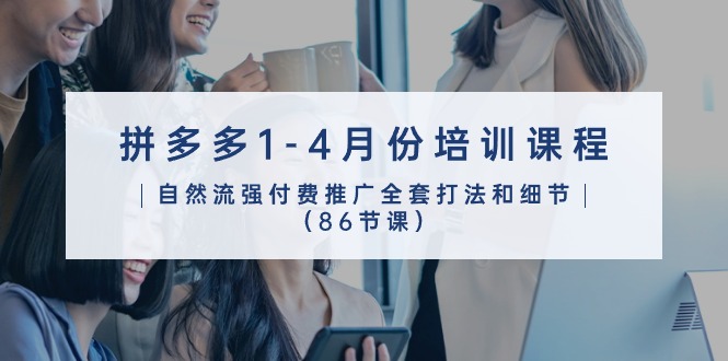 拼多多营销宝典:2024年1-4月 86节实战推广课程全攻略 拼多多营销宝典:2024年1-4月 86节实战推广课程全攻略