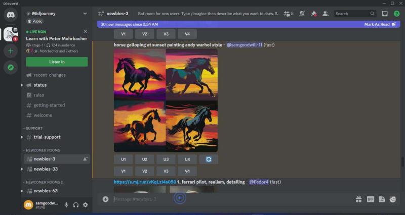 Midjourney AI人工智能艺术图片从入门到高级创作教程-34节课-中英字幕 Midjourney AI人工智能艺术图片从入门到高级创作教程-34节课-中英字幕