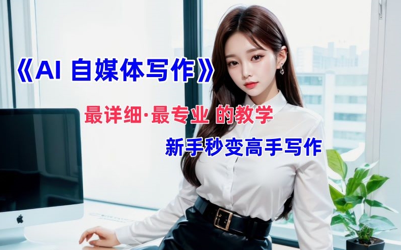 AI自媒体文章创作全网最详细教程,新手秒变写作高手,多方位发展-一鸣资源网