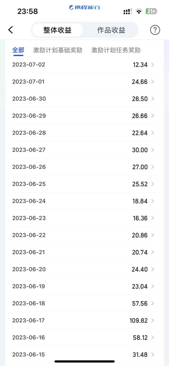 图片[2]-小白新手福音：携程无脑搬砖项目，单号操作10分钟收益30+，可矩阵可放大-阿灿说钱
