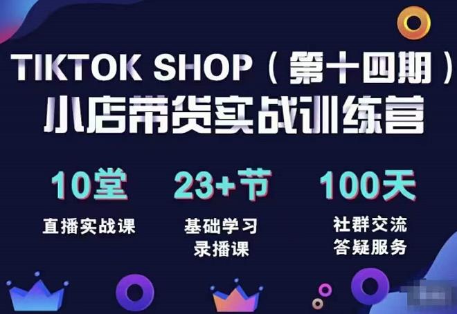 TikTokShop全球店带货训练营（14期）打开全球流量新思维，出海抢占全球新流量，一店卖全球-一鸣资源网