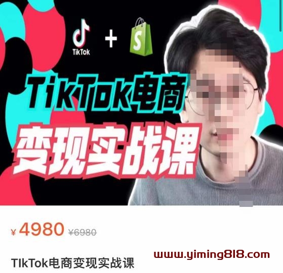 TikTok电商学长Ethan·TikTok电商变现实战课,TikTok运营+Shopify独立站运营+TikTok广告投放 TikTok电商学长Ethan·TikTok电商变现实战课,TikTok运营+Shopify独立站运营+TikTok广告投放