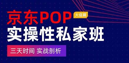 图片[1]-京东POP实操性私家班——大促篇，​三天时间，实战剖析-​原价4980-一鸣资源网