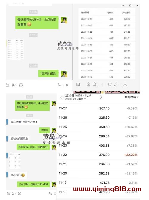 黄岛主《淘宝蓝海虚拟项目陪跑训练营6.0》每天纯利润200到1000+纯实战课-一鸣资源网