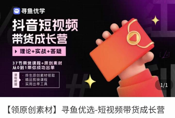 短视频带货成长营,抖音短视频出单攻略,吃透账号运营的奥秘,轻松带货 短视频带货成长营,抖音短视频出单攻略,吃透账号运营的奥秘,轻松带货