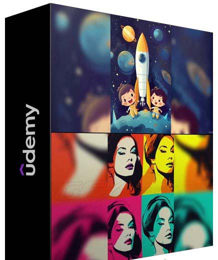 Midjourney AI人工智能创建和销售令人惊叹的海报教程-10节课-中英字幕 -1 Midjourney AI人工智能创建和销售令人惊叹的海报教程-10节课-中英字幕 -1