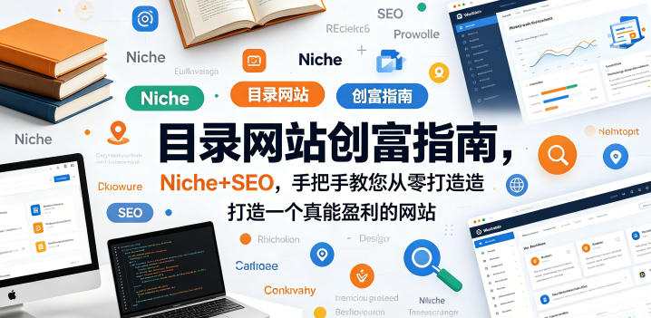 目录网站创富指南，Niche+SEO，手把手教您从零打造打造一个真能盈利的网站【原创双语字幕】-一鸣资源网