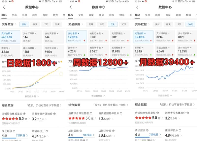 拼多多虚拟电商训练营月入30000+你也行,暴利稳定长久,副业首选