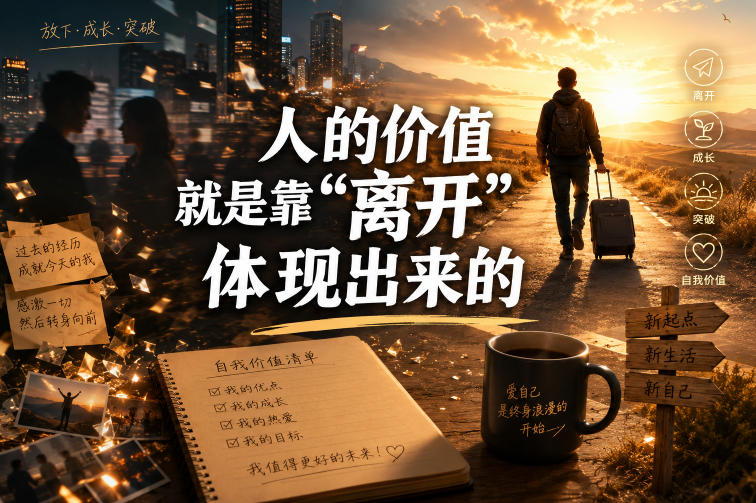 付费文章：人的价值就是靠“离开”体现出来的-一鸣资源网