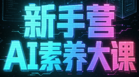 图片[1]-破局俱乐部·破局行动新手营AI素养大课-一鸣资源网