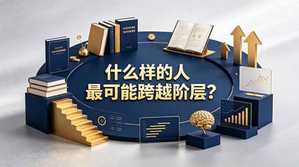 付费文章：什么样的人最可能跨越阶层？具备这五种特质，普通人也能顺利跨越阶层-一鸣资源网