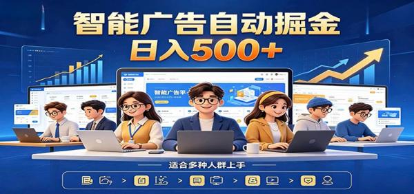 AI风口项目，全程解放双手，后台自动运行赚取收益，每天稳定收益500+-一鸣资源网