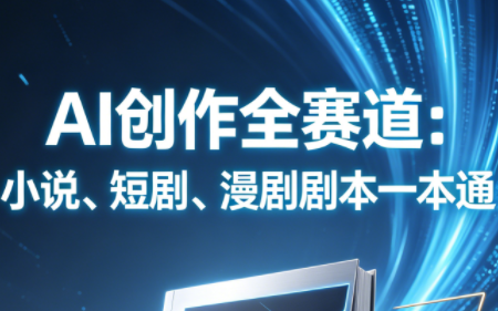 图片[1]-AI创作全赛道：小说、短剧、漫剧剧本一本通(更新9月)-一鸣资源网