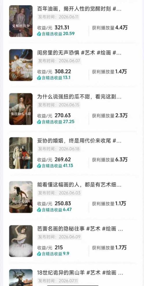 油画解说教学-398众筹来的技术：选题×对标×素材×文案×配音×剪辑×2天开精选×7天通9项权益-一鸣资源网
