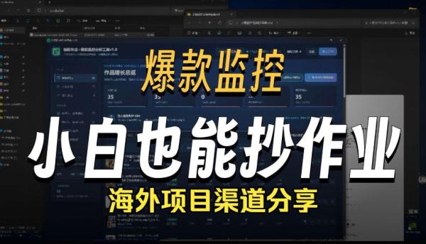 图片[1]-抖音爆款数据监控工具_海外网盘拉新渠道-一鸣资源网