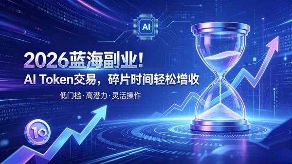 AI Token算力赛道！普通人可入局的数字副业-一鸣资源网