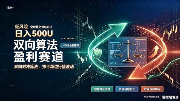 算法对冲/EA量化，日入500刀，躺着赚钱！你把它当做“自动提款机”，它把你就爆了-一鸣资源网