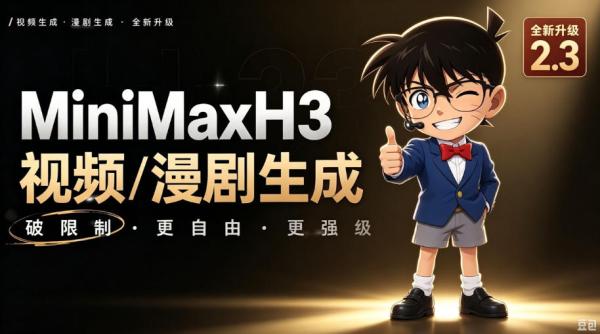 【MiniMaxH3一键懒人整合包】AI视频/漫剧生成工具，支持30_40_50显卡，ComfyUI整合包安装部署！最低8g显存也能跑！-一鸣资源网