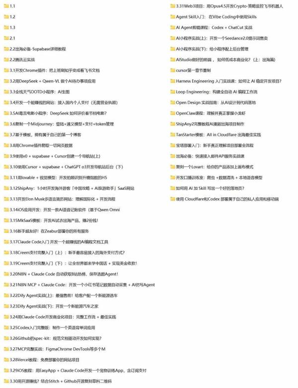 Vibe Coding AI编程实战课-无水印：掌握Cursor、Claude Code与Codex，从产品设计到部署上线，做一个超赚钱的AI项目-一鸣资源网