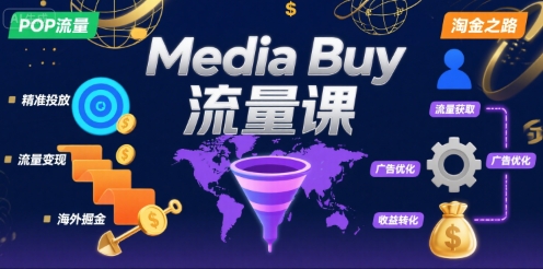 图片[1]-Media Buy之POP流量课，带你开启海外Media Buy淘金之路-一鸣资源网