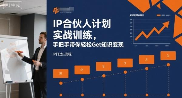 IP合伙人计划实战训练，手把手带你轻松Get知识变现-一鸣资源网