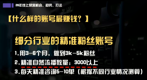 小北老师·40分钟IP获客思维破局-一鸣资源网