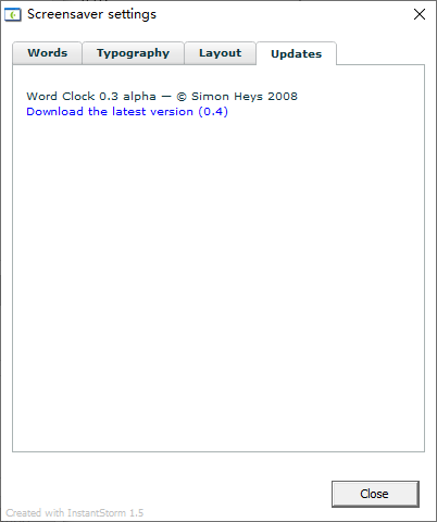 图片[6]-Word Clock数字时钟动态屏保，让你的电脑锁屏瞬间科技感十足！-一鸣资源网